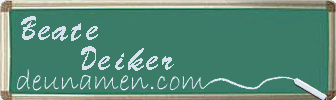 Beate Deiker Visitenkarte